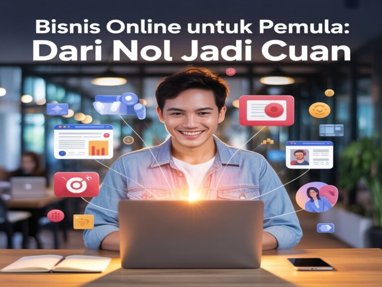 Bisnis Online untuk Pemula: Dari Nol Jadi Cuan